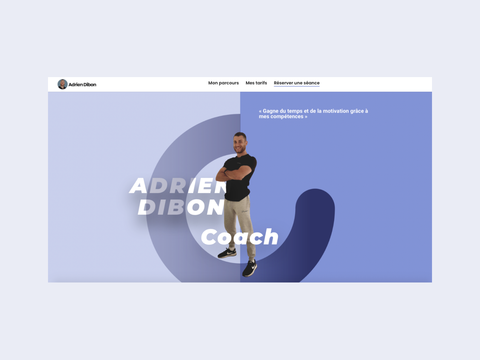 Site web coach sportif